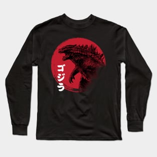 Red Sun Kaiju Long Sleeve T-Shirt